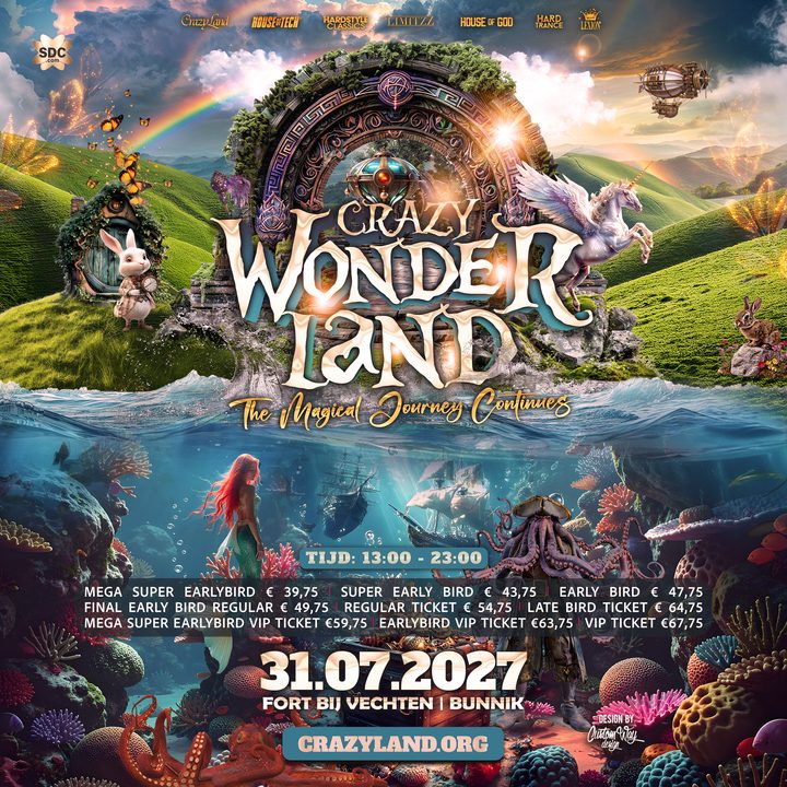 Poster Crazy Wonderland