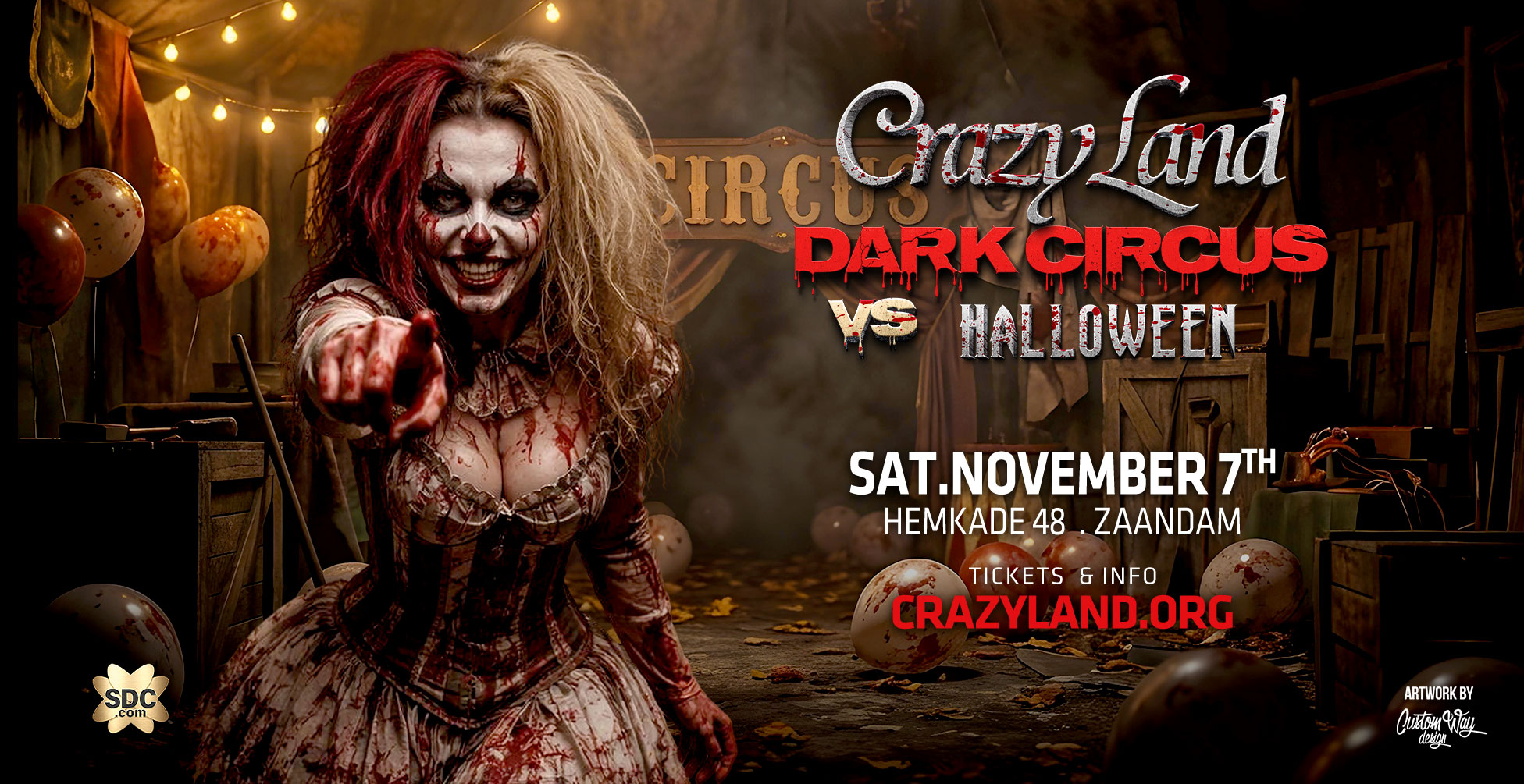 Dark Circus vs Halloween – za 7 november 2026 – tickets