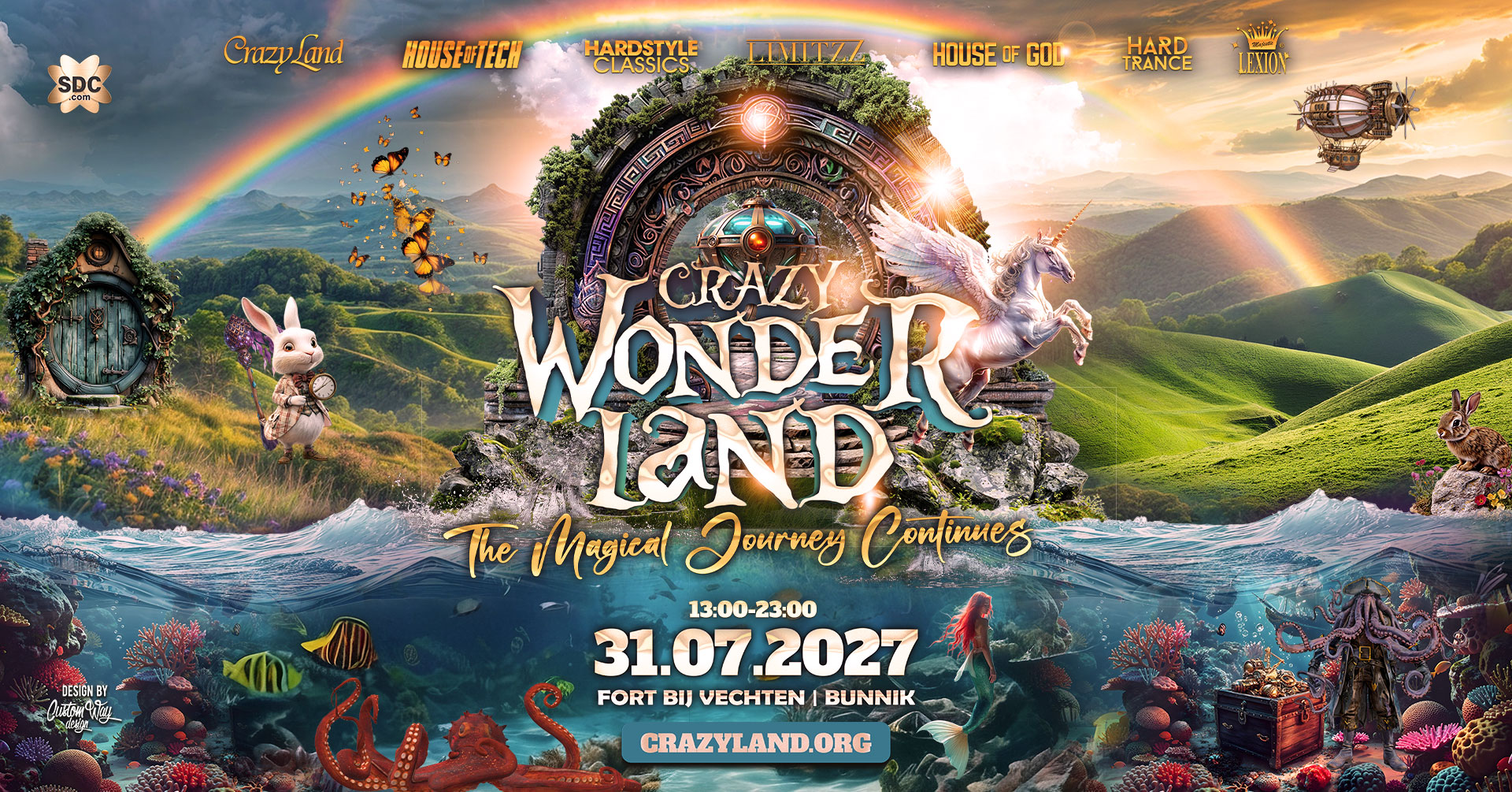 Crazy Wonderland – za 31 juli 2027 – tickets
